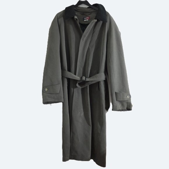 Repp Ltd Men's Long Trench Coat with Quilted Lining size XTL - Picture 1 of 13